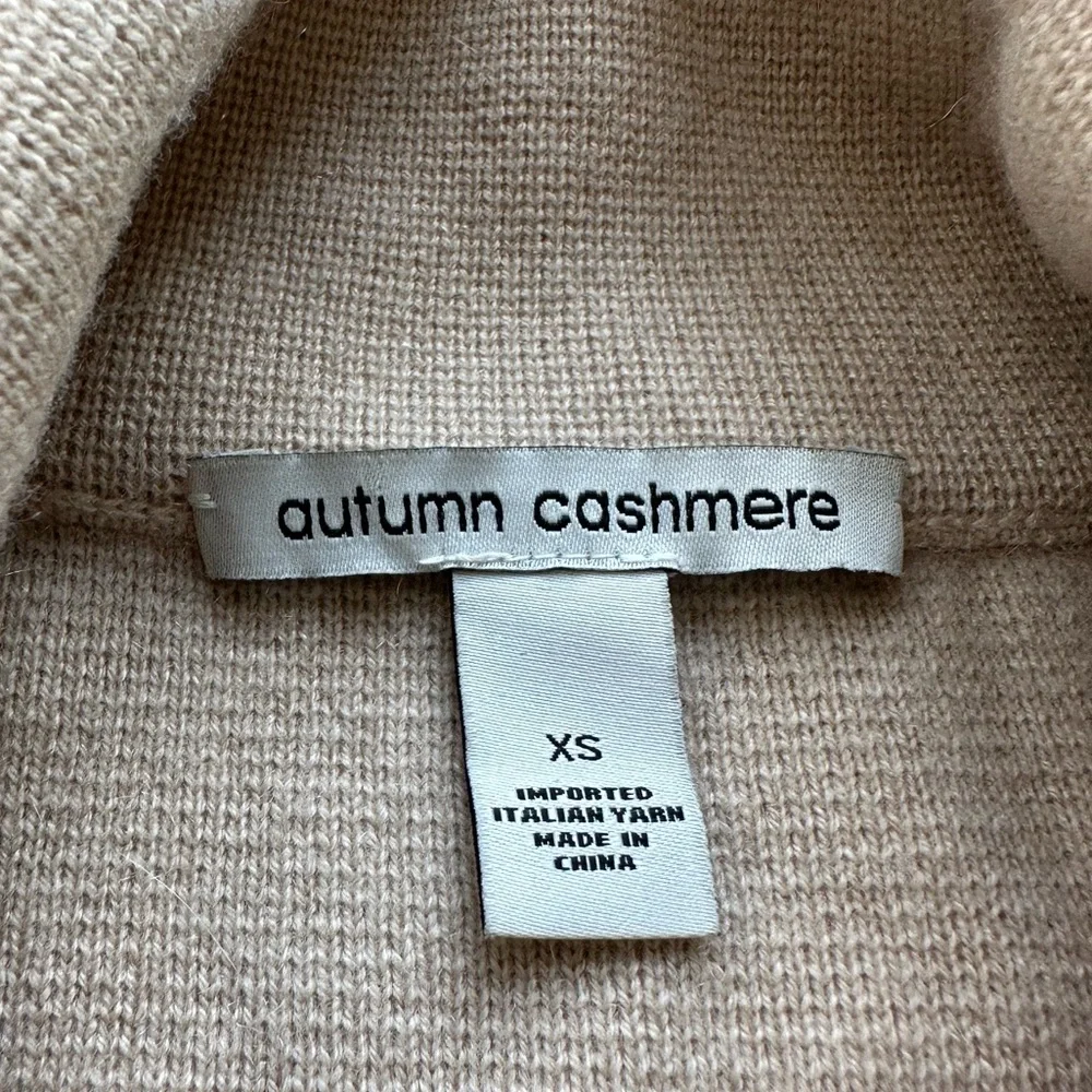 Autumn Cashmere Cashmere & Wool Blend Sweater in Size XS - Picture 3 of 7